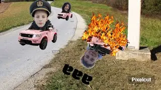 SPUŠTALI SMO SE AUTIČEM ZA DJECU NIZ BRDO   (nije se dobro zavrsilo💥)