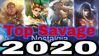 Mobile Legend 2020 Top savage 01