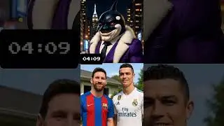 Messi and Ronaldo signing brainrot   