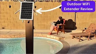 Waterproof, Solar-Powered, and Reliable 🌞💧 Outdoor WiFi Extender Review