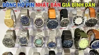 🎁 Livestream Lô Pin 30-01 – Đồng Hồ Quartz Nhật Tuyển Chọn Sale Dịp Tết
