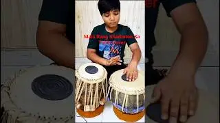 Main Rang Sharbaton Ka 🫟🥤 | Tabla Cover #arijitsingh #pritam #jugnutabla #shorts #tabla