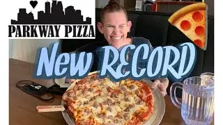 PARKWAY PIZZA&rsquo;S CARNIVORE PIZZA CHALLENGE - NEW RECORD - MOM VS FOOD