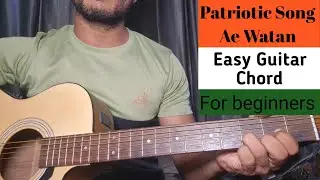 Patriotic Song | Ae Watan | Arijit Singh | Guitar Chord lesson | For beginners @badalmusicclasses