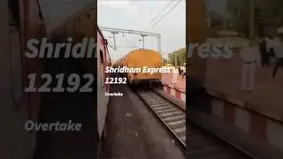Shridham Express 12192 #train #shots #railway