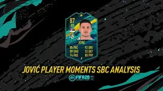 FIFA 20 PLAYER MOMENTS JOVIC!!!