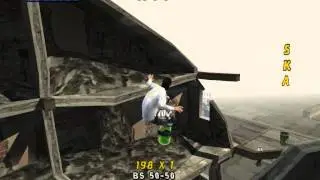 Tony Hawk Pro Skater 4 Alcatraz Collect the S-K-A-T-E letters