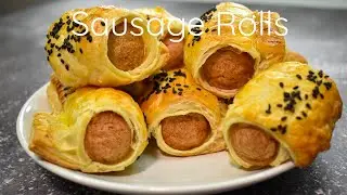 Easy Puff Pastry Sausage Rolls