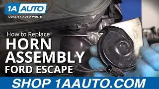 How to Replace Horn Assembly 08-12 Ford Escape