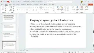 AWS Global Infrastructure &ndash; Applications, Tools & Best Practices