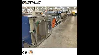 optic fiber ribbon secondary coating line for 144 ribbon loose tube with cage type pay-off