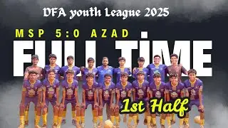 1st HF- MSP Malappuram 5:0 AZAD Vaniyambalam Malappuram district Youth Football #malappuramfootball 