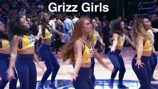 Memphis Grizzlies Grizz Girls at FedExForum - 11/27/2019