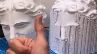 #3d #printing #picaso Тестовая печать Ростовой фигуры Венера Милосская-V.2-2022