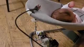 Electric baby bouncer  - DIY version