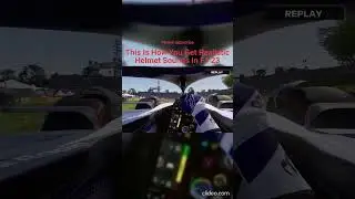 How To Get Realistic Helmet Sounds In F1 23 | #f1 #f123 #shorts #short #codemasters #f12023
