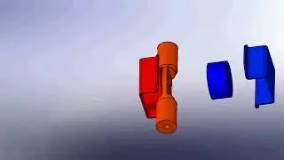 Magnetic rotor / solidworks design/ exploded  view