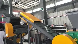 V-C35 copper wire chopper machine showcased for UK customers  - VANER MACHINERY