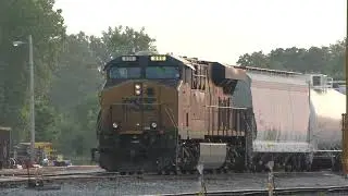 A Hot Summer Evening along the NS Chicago Line & The CSX Garret Subdivision