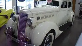 1936 PACARD CUSTOM EIGHT FOUR DOOR SEDAN