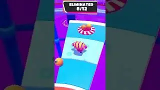 How did he win without moving 🤯🤯?!? | #shorts #blastball #fallguys #fallguyswin