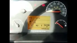 Как настроить часы на грузовике Volvo