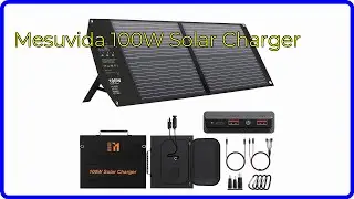 REVIEW (2025): Mesuvida 100W Solar Charger. ESSENTIAL details.