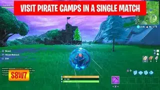 Visit Pirate Camps in a Single Match Season 8 Week 7 Challenges Fortnite Battle Royale