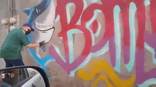BOMBER GRAFFITI EN SAN QUINTIN 2021