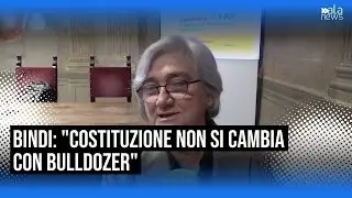 Referendum giustizia, Bindi: 