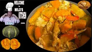 CRAB & SQUASH WITH COCONUT MILK | GINATAANG ALIMANGO AT KALABASA #filipinorecipe  #filipinofood