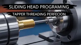 &ldquo;Master Taper Threading on Swiss-Type Sliding Head CNC | Easy Step-by-Step Guide 🔩✨&rdquo;