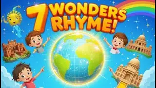 7 Wonders of the World Rhyme for Kids | Fun Educational Song for Children