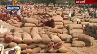 Mirchi Farmers Protest in Warangal