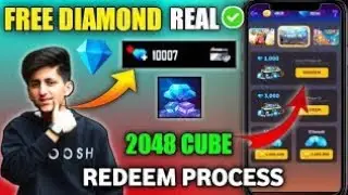 2048 cube winner free fire || 2048 cube winner Diamond Redeem || 2048 cube winner free fire real