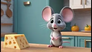 The Mouse Who Lost His Cheese 🐭🧀 | Fun  Story Kids | Learn Problem Solving, Responsibility & Sharing