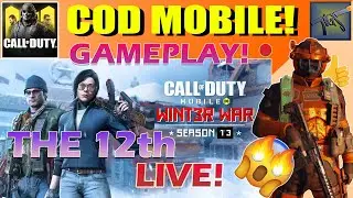 CODM📱 Gameplay 12th Live!👌😜🔥 | Less Commentary!👍 | ROGS
