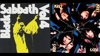 Black Sabbath - Vol 4 Vs KISS - Crazy Nights (For Joseph Manella)