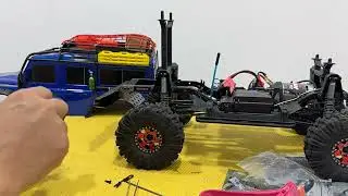 Repair TRX4 Defender Speed shifter Motor replacement full epis