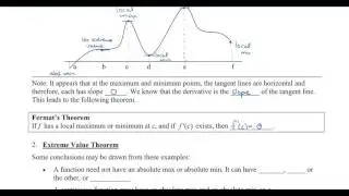 Calculus - Sec 3.1 Maximum and Minimum Values