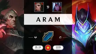 ARAM Match: Swain vs Varus - VN server Patch 25.24