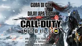 NAH COBA RICORD DI HP REALME 3 PRO !!! Call Of Duty Mobile