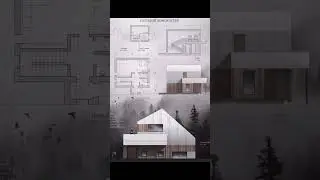 Компоновка архитектурного проекта - 2 часть #архитектура #архитектурныйпроект #компоновка