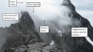Skagastølsryggen - Tre menn, og et værvindu