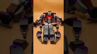 How to build a big mecha with non-brand building blocks no good ideas recently #buildingblocks