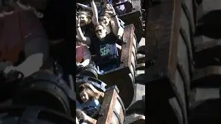 Seven dwarfs mine train ride at Magic Kingdom! #adventure #disney #sevendwarfsminetrain