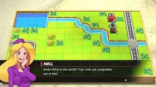 Advance Wars Reboot Camp - Cleanup but all of Andy's units ran out of fuel (unique dialogue)