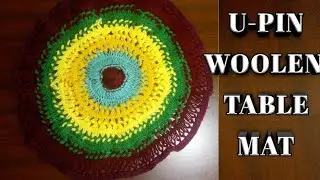 U-PIN WOOLEN TABLE CLOTH #woollove #decor #festivalseason #simple #beautiful #love #hobby #passion