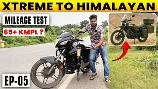 CBZ Xtreme Mileage Test 😱 | SHOCKING RESULT! Xtreme To Himalayan Modification EP-05 |