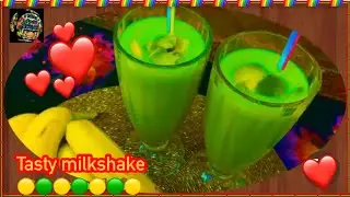 Tasty Banana and Avocado shake refreshing and nutritious drink for you 